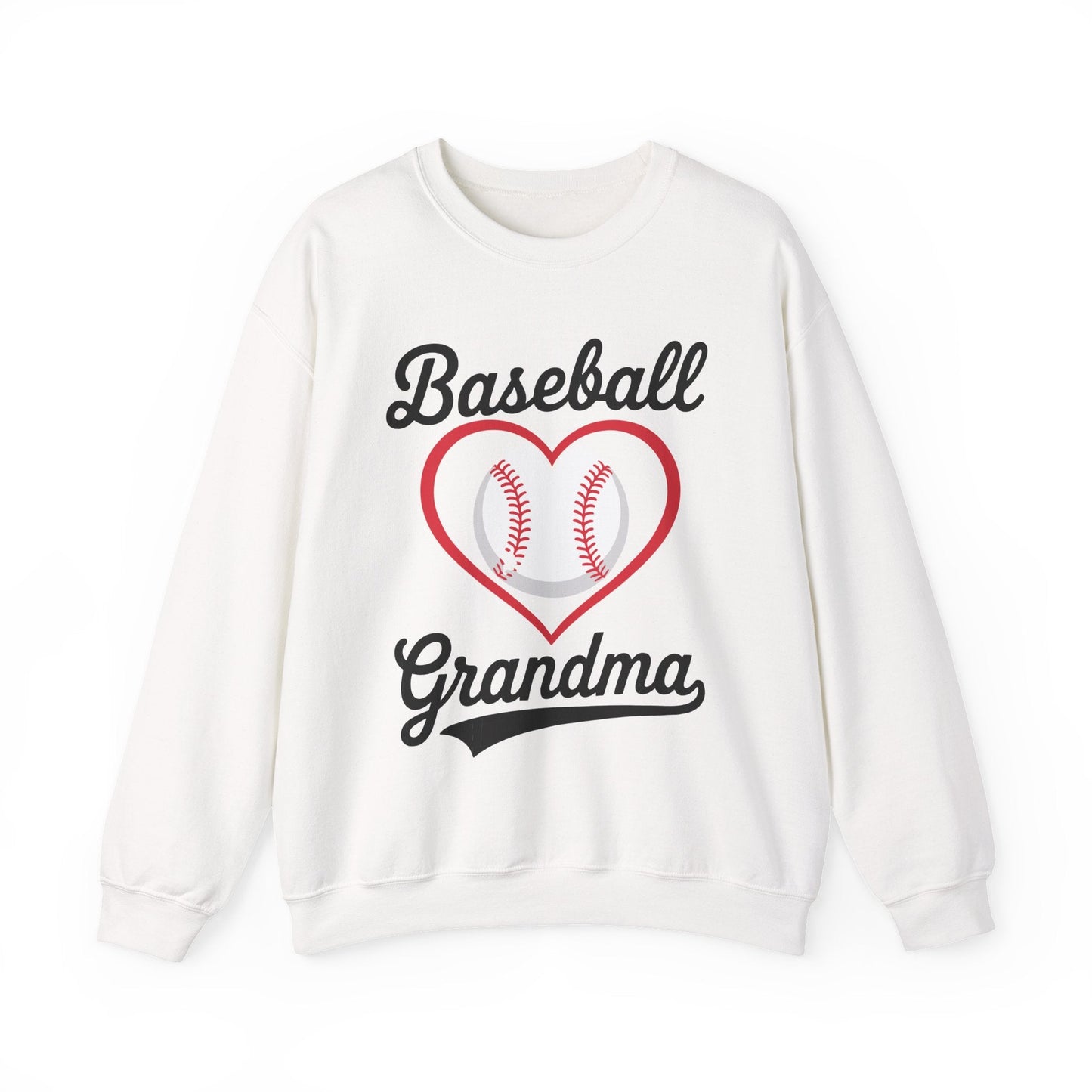 Baseball Grandma Women Baseball Heart Mothers Day Sweatshirt
