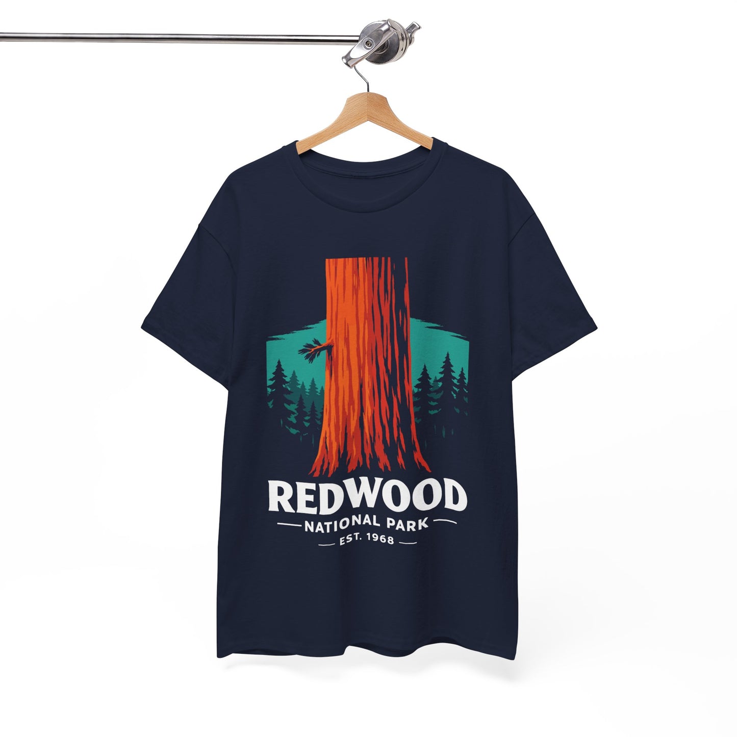 Redwood National Park Est 1968 Forest Tree Nature T-Shirt