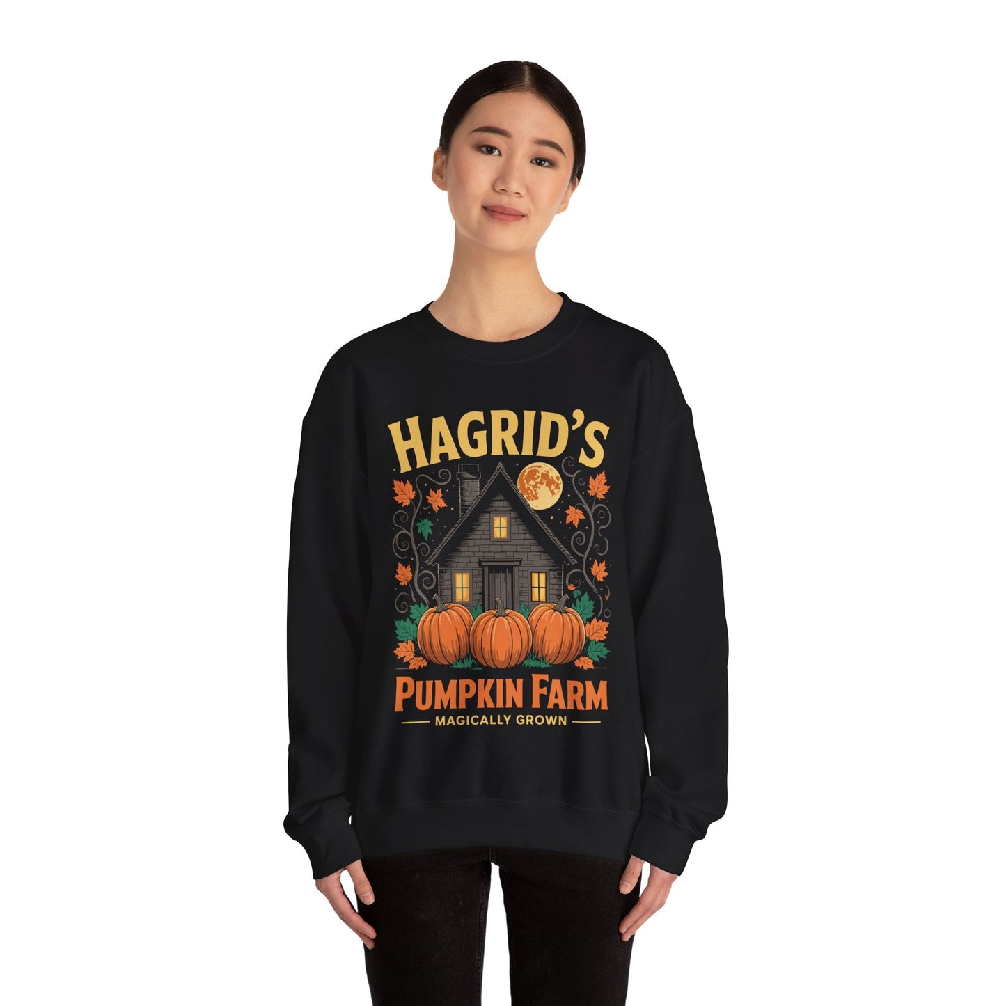 Hagrids Pumpkin Farm Spooky Season Halloween Fun Sweatshirt