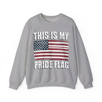 This Is My Pride Flag USA American 4th of July Patriotic Sweatshirt