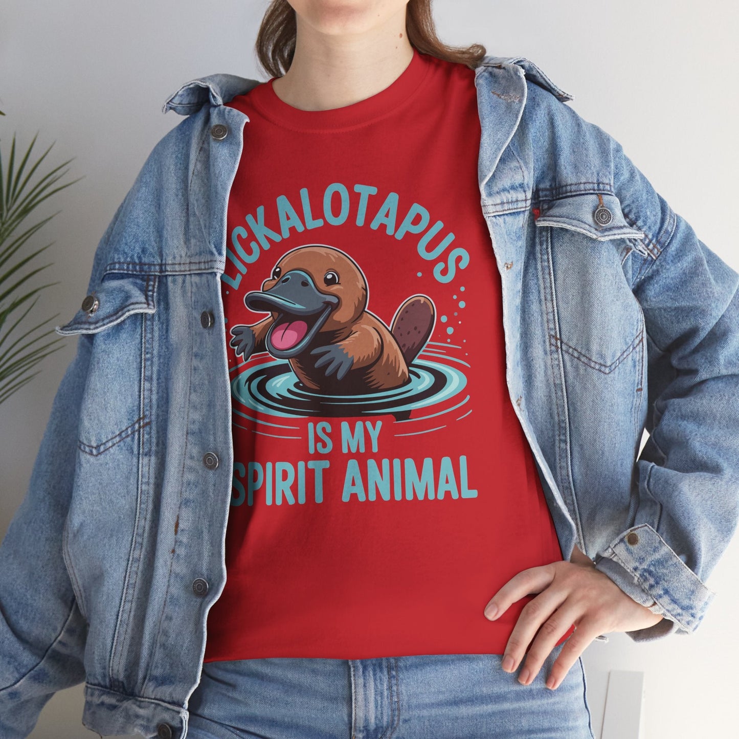 Vintage Funny Lickalottapus Is My Spirit Animal Lovers Meme T-Shirt