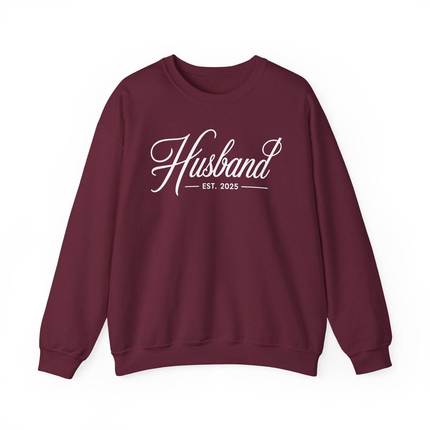 Couples Gifts For Husband And Wife Matching Husband Est 2025 Just Married Honeymoon Wedding  Sweatshirt
