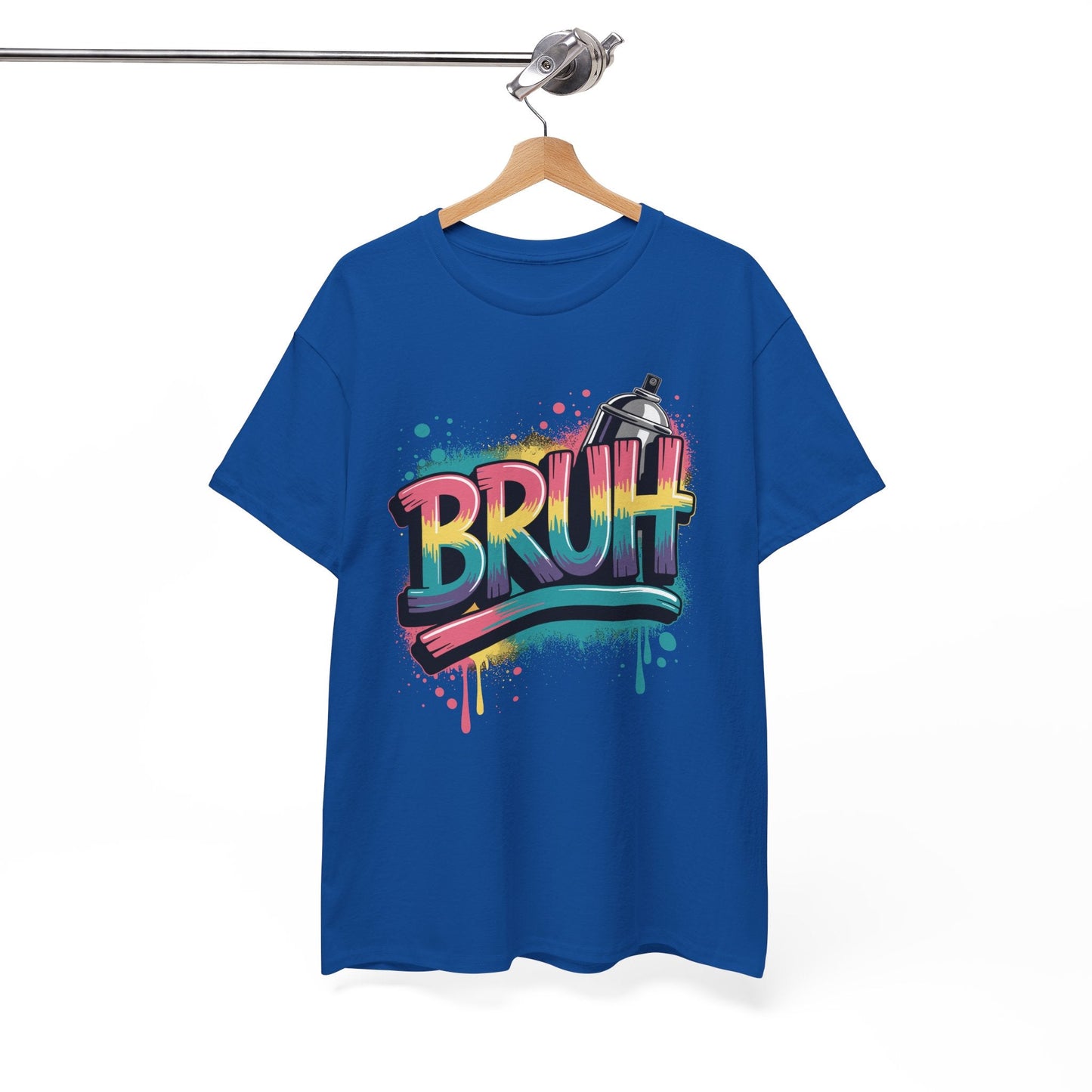 Bruh Graffiti Funny Saying Street Art Meme Men Boys T-Shirt