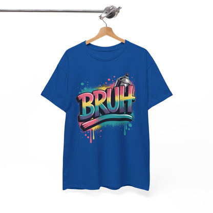 Bruh Graffiti Funny Saying Street Art Meme Men Boys T-Shirt