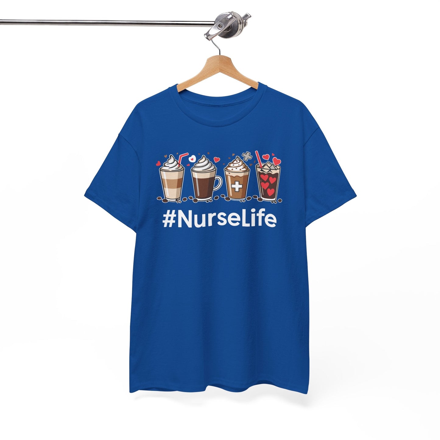 Nurse Life Funny Coffee Nurses Fuel Registered Nurse Medical T-Shirt