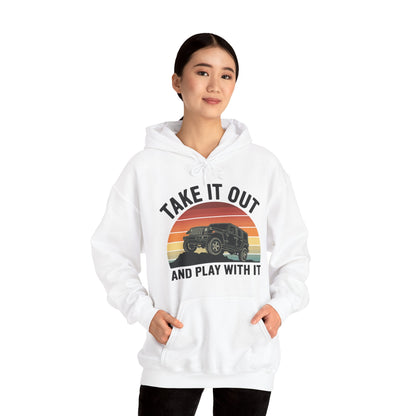 Catch Some Rays Vintage Retro Take It Out And Play Hoodie