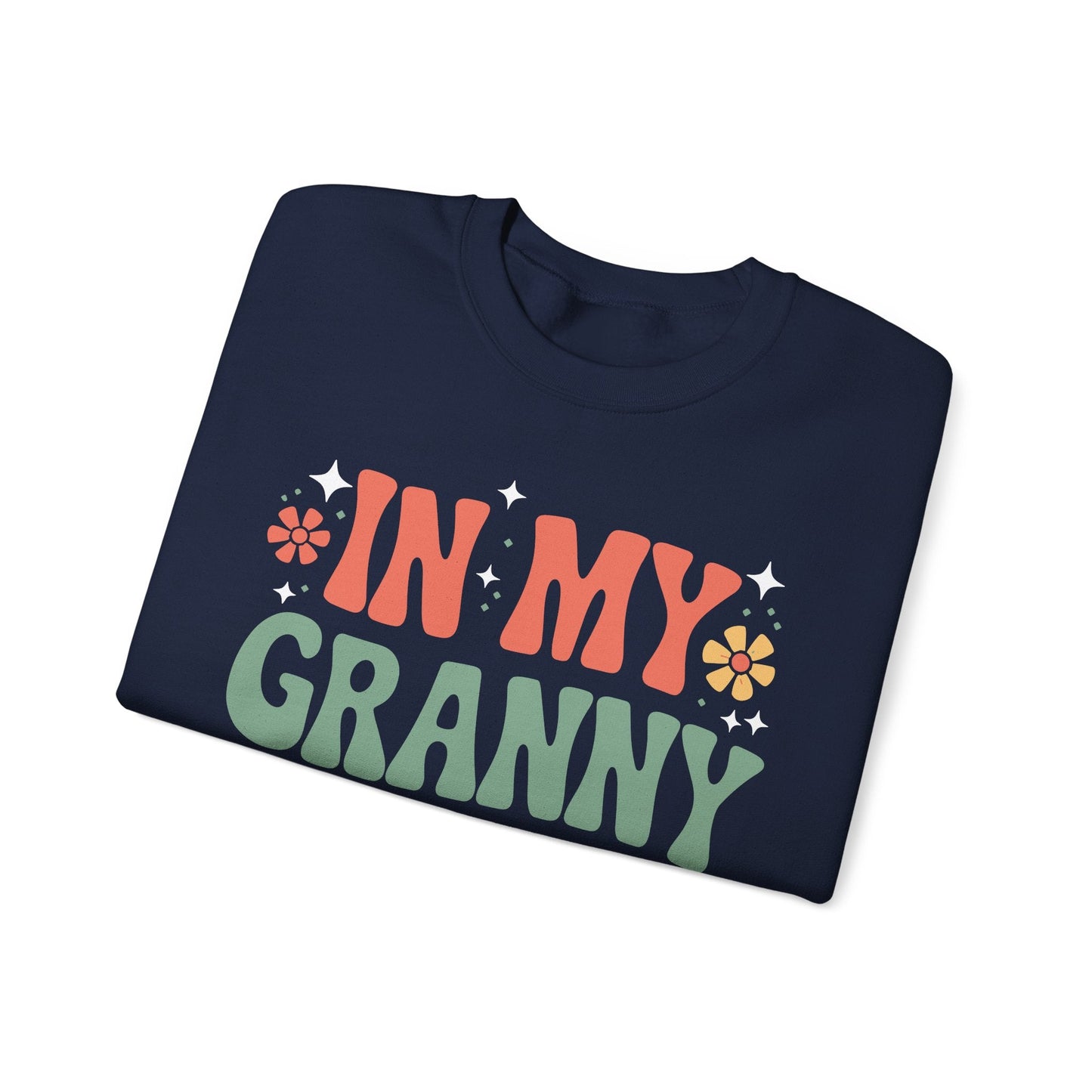 In My Granny Era Funny Sarcastic Groovy Retro Mothers Day Sweatshirt