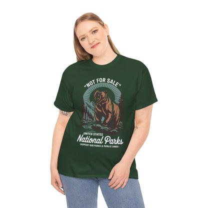 Not For Sale National Parks Support Our Parks & Public Lands T-shirt