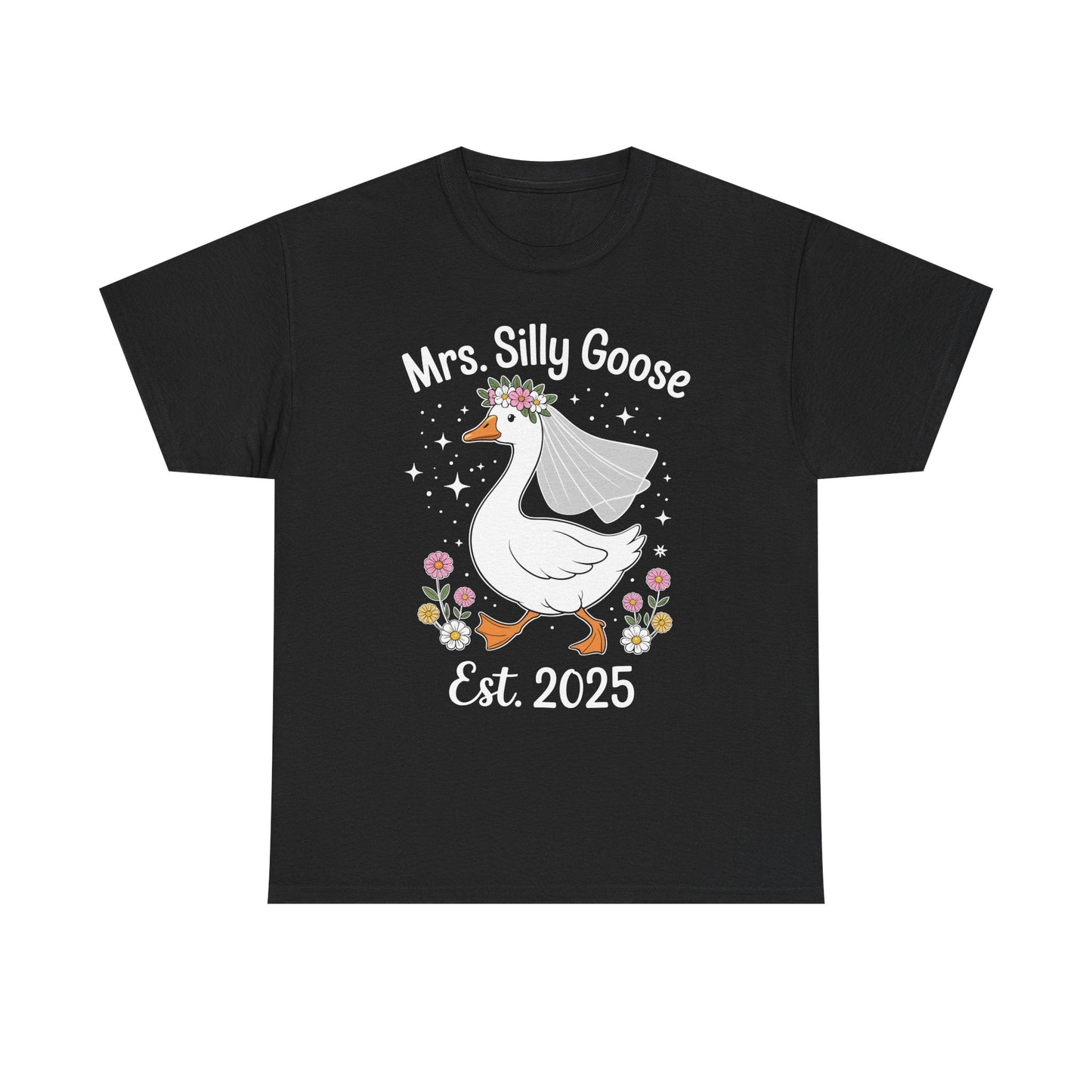 Mrs. Silly Goose Couple Matching Wedding Funny Bride to Be T-Shirt