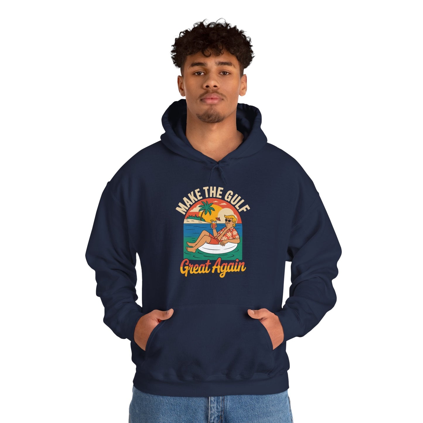 Funny Trump Make The Gulf Great Again Hoodie