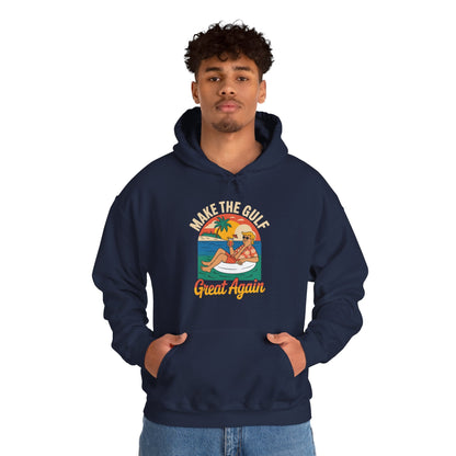 Funny Trump Make The Gulf Great Again Hoodie