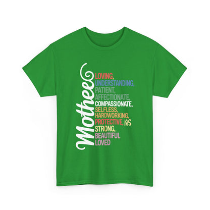 MOTHER Meaning Shirt I Love Mom Mothers Day T-Shirt