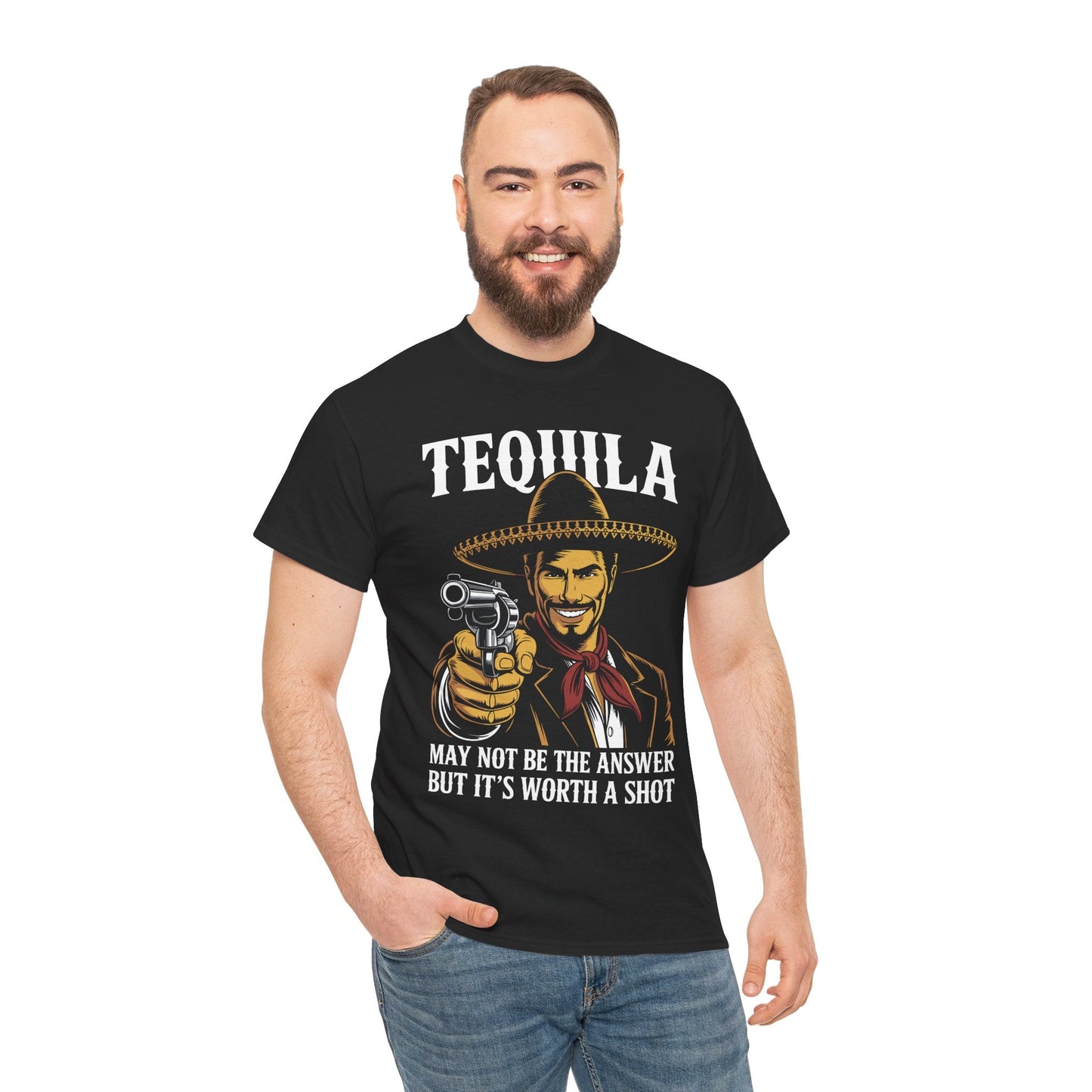 Tequila May Not Be The Answer But It's Worth A Shot T-Shirt
