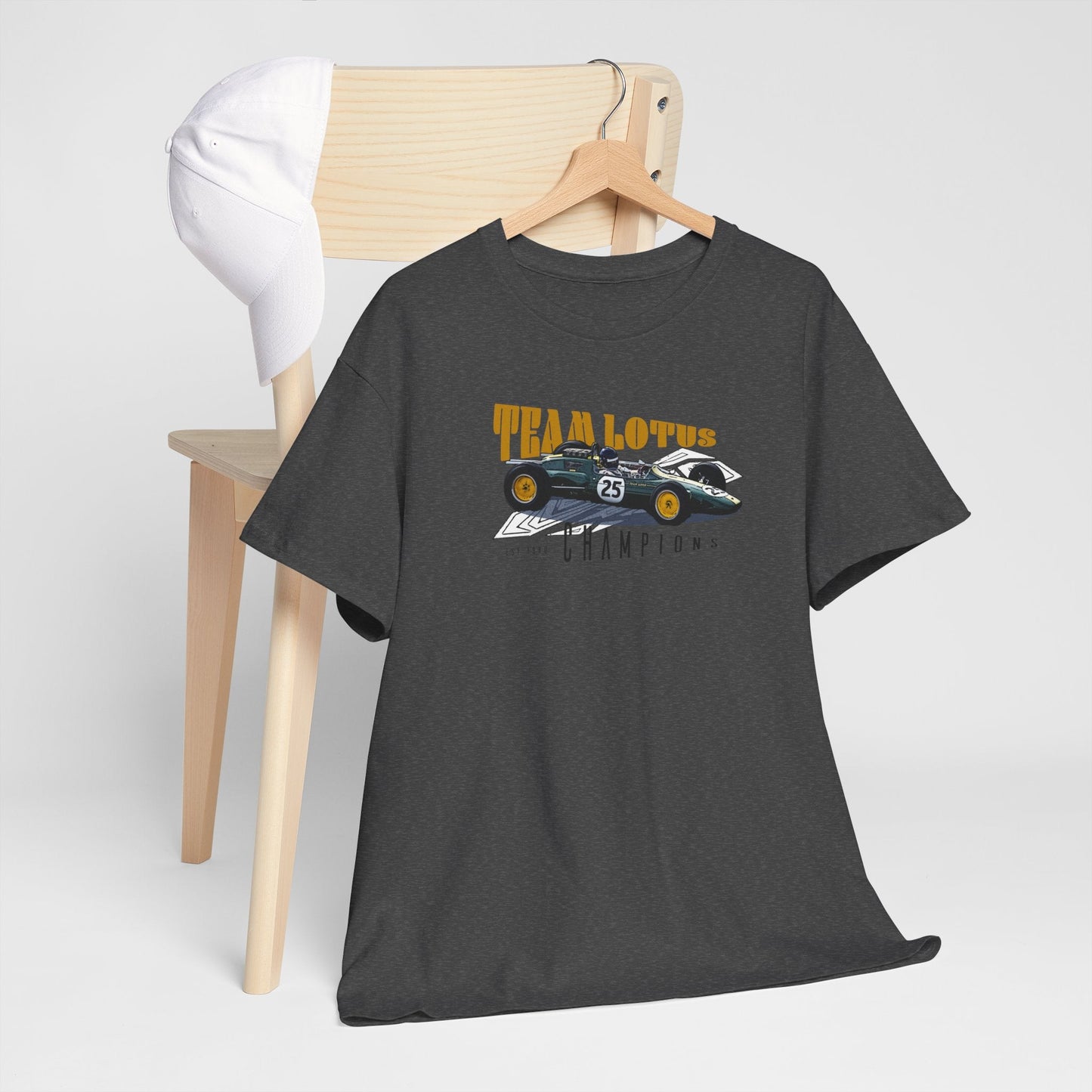 Team Lotus Champion Car T-Shirt Celebrate Racing Legacy and Speed