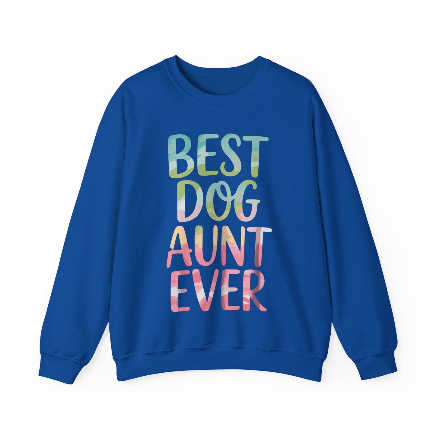 Best Dog Aunt Ever Shirt Women Dog Lover Auntie Mothers Day Sweatshirt