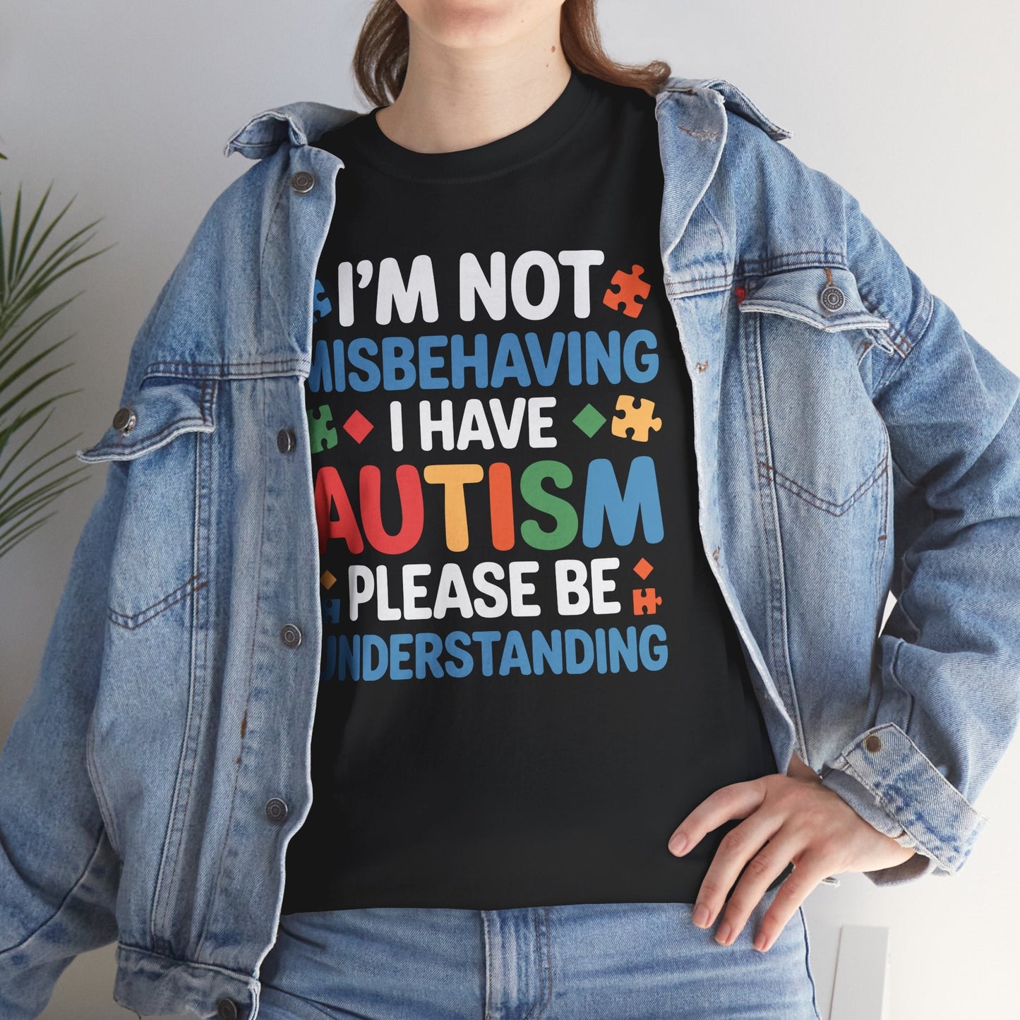 Autism Awareness I'm Not Misbehaving I Have Autism T-Shirt