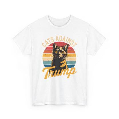 Cats Against Trump Funny Anti Trump Election Funny Cat T-Shirt