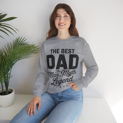 Dad The Man The Myth The Legend Men Papa Funny Father's Day Sweatshirt