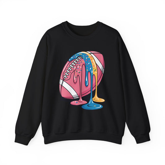 Football Drip For Lineman WR QB RB Ice Cream Sprinkles Sweatshirt