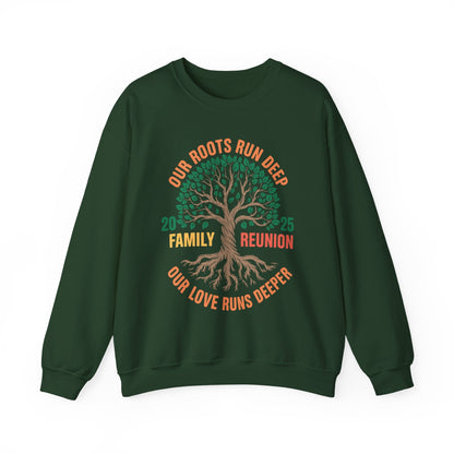 Retro Family Reunion Party 2025 Sweatshirt