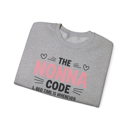 The A Nonna Code Funny Grandma Mothers Day Gifts Sweatshirt