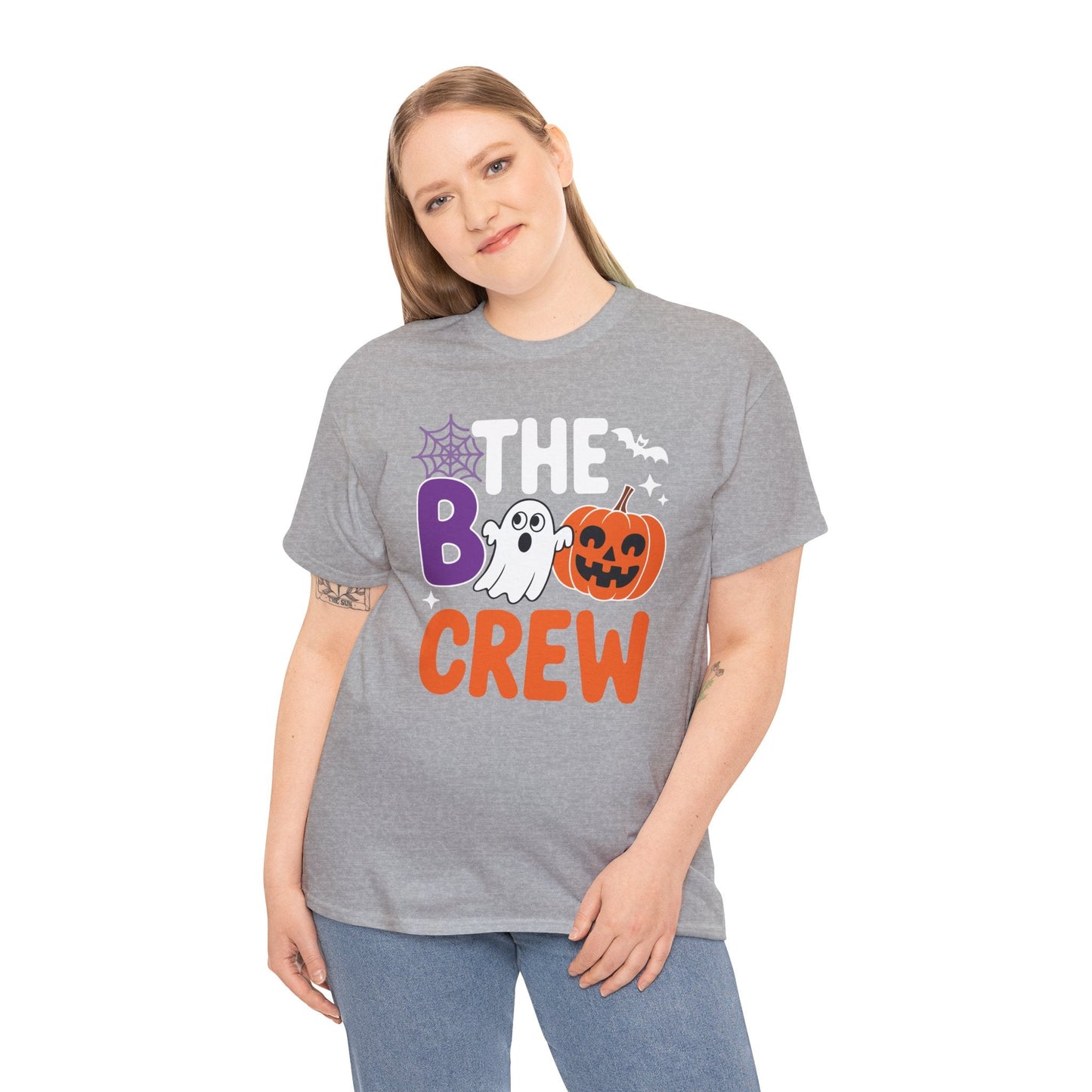 Halloween The Boo Crew Cute Ghost Spooky Family Matching T-Shirt