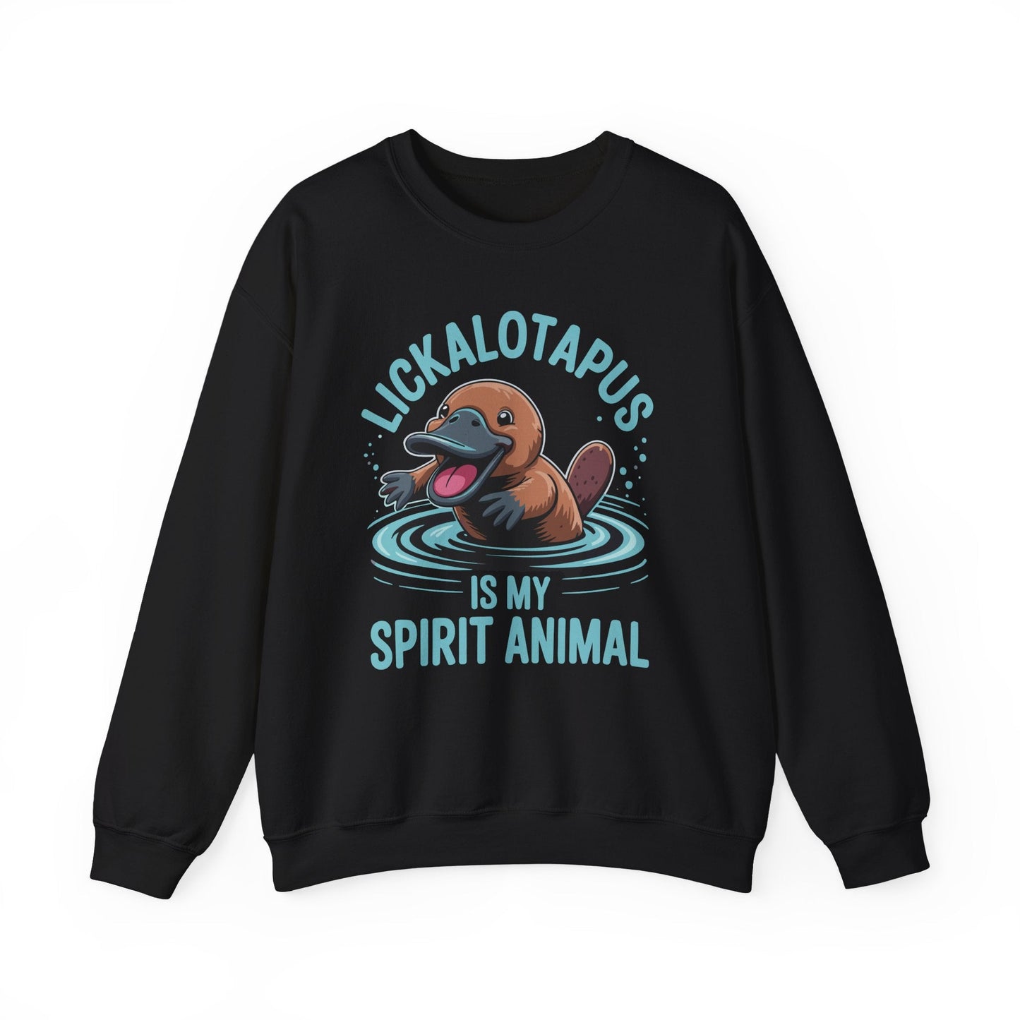 Vintage Funny Lickalottapus Is My Spirit Animal Lovers Meme Sweatshirt
