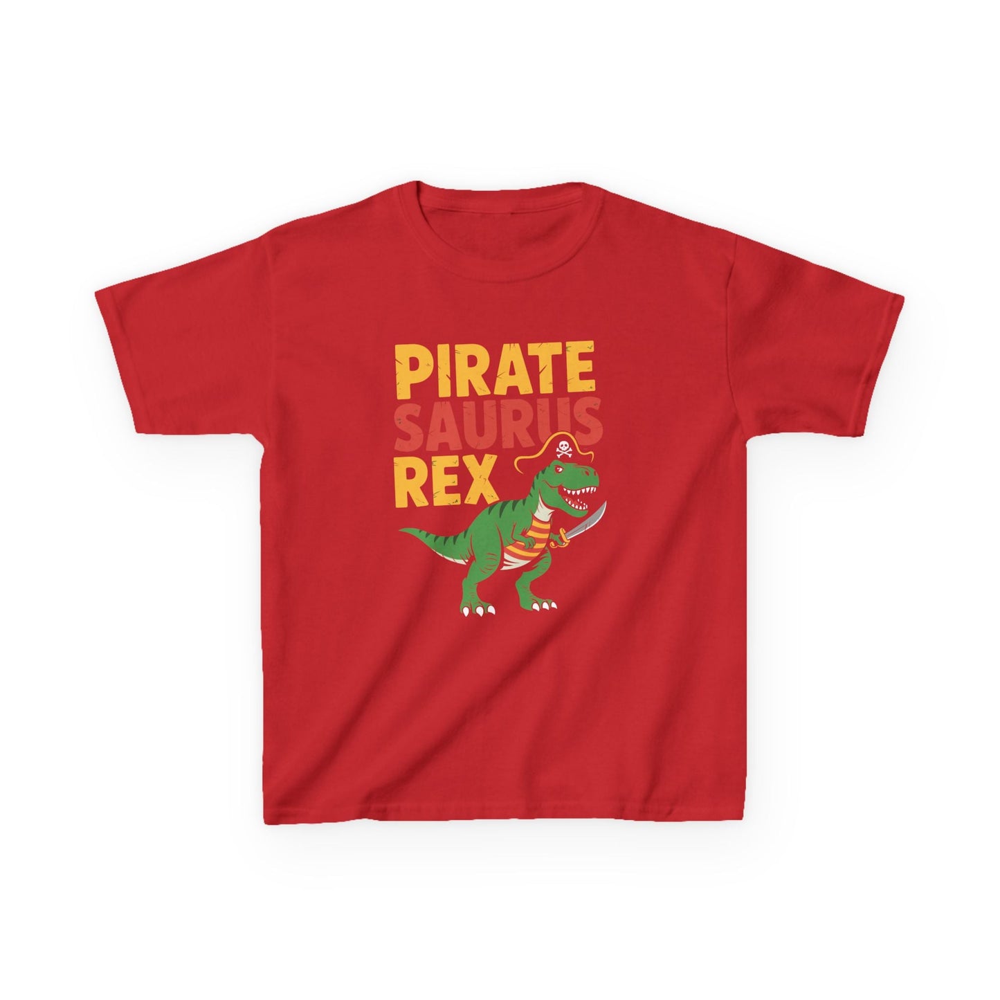 Pirate Saurus T-Rex Dinosaur Funny Halloween Costume Boys T-Shirt