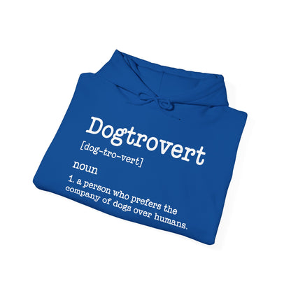Dogtrovert Definition, Funny Dog Hoodie For Men Women
