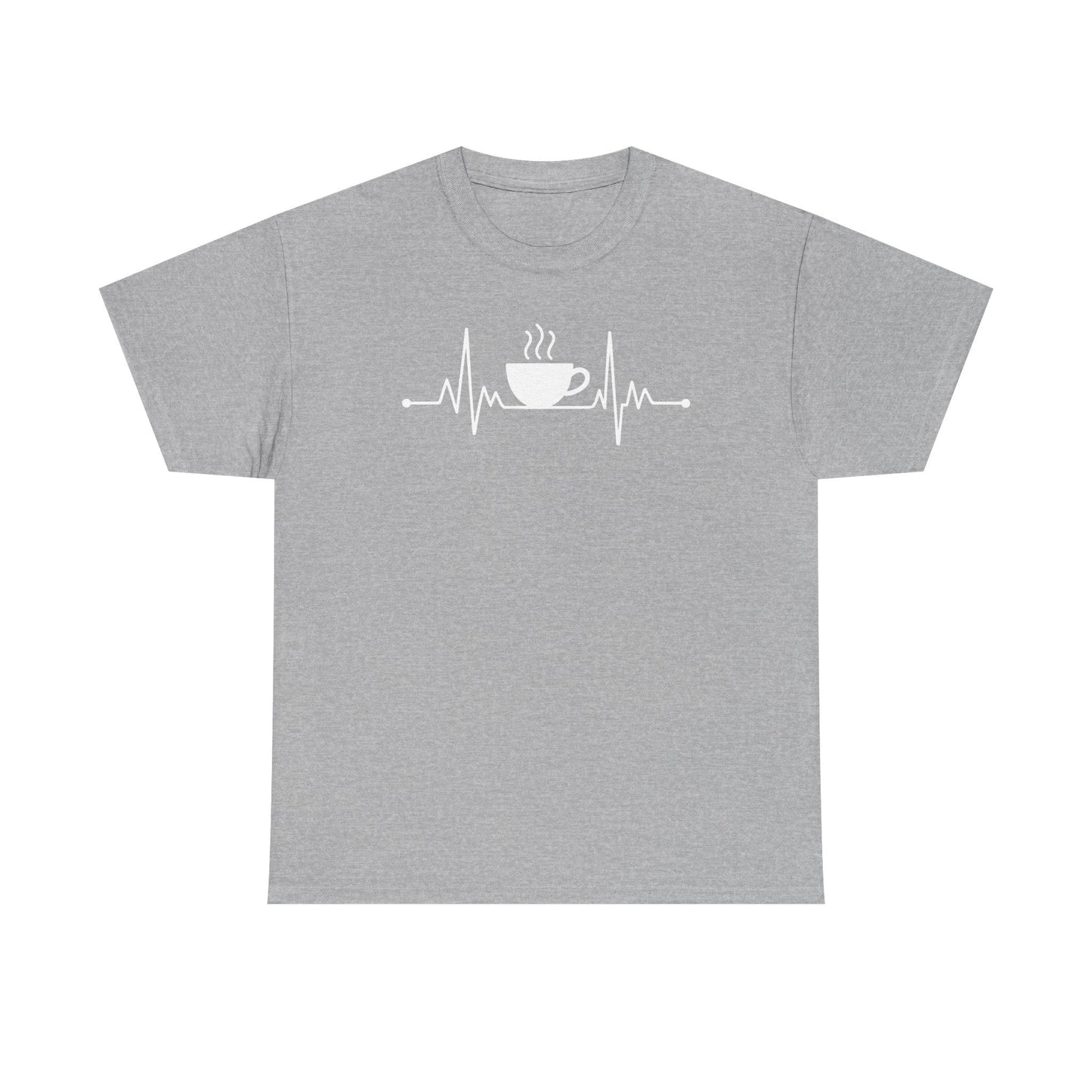 Coffee Heartbeat Drinking Coffee T-Shirt