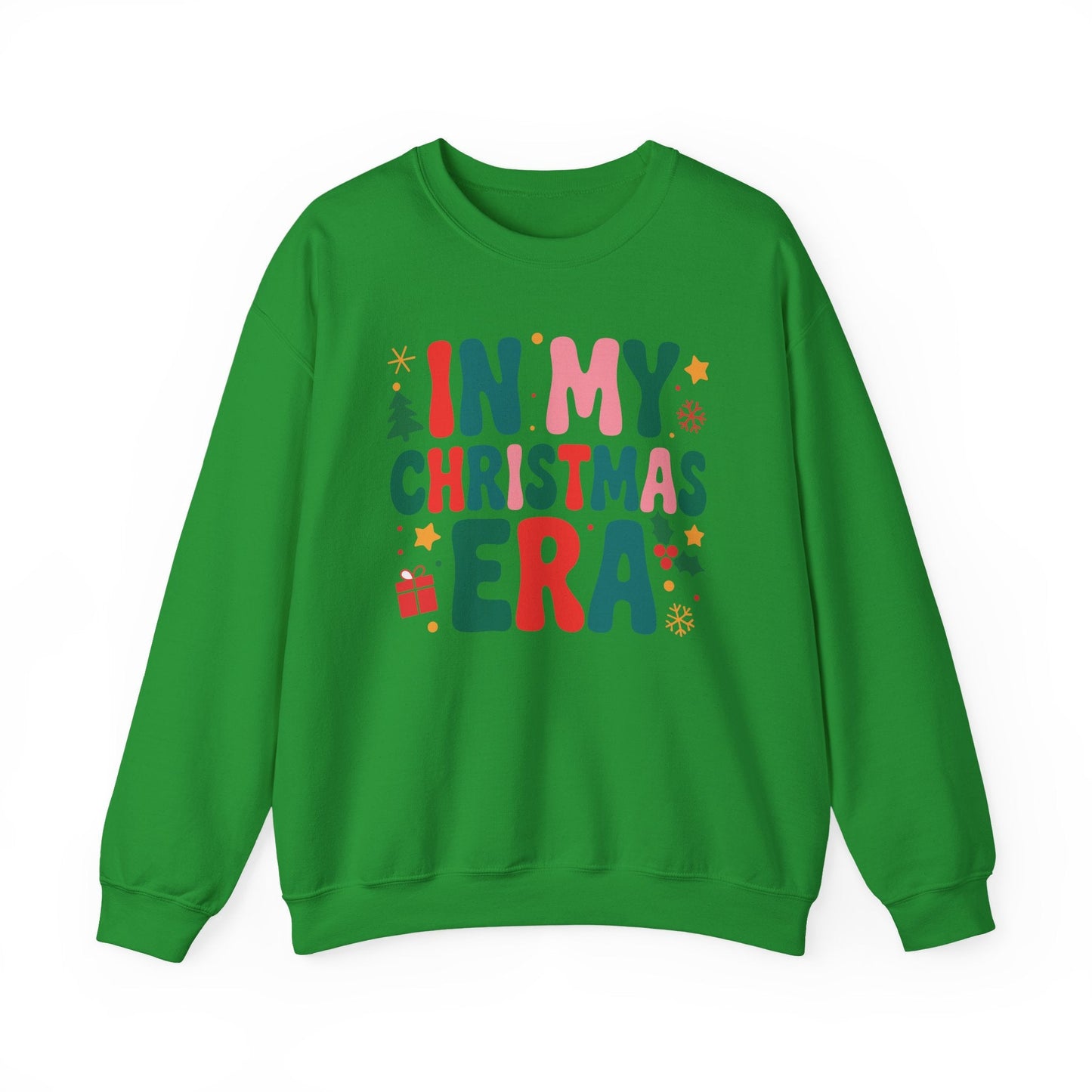 In My Christmas Era Cute Groovy Christmas Holiday Xmas Sweatshirt
