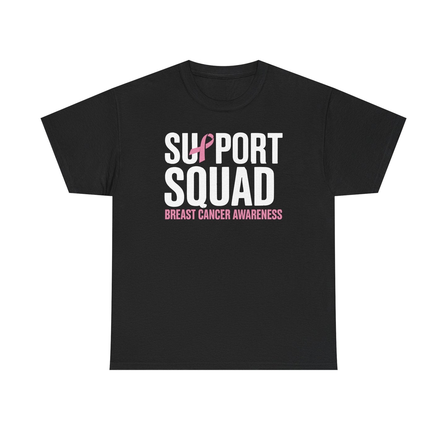 Breast Cancer Shirts Support Squad Breast Cancer Awareness T-Shirt
