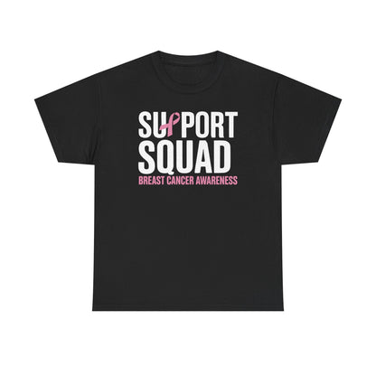 Breast Cancer Shirts Support Squad Breast Cancer Awareness T-Shirt