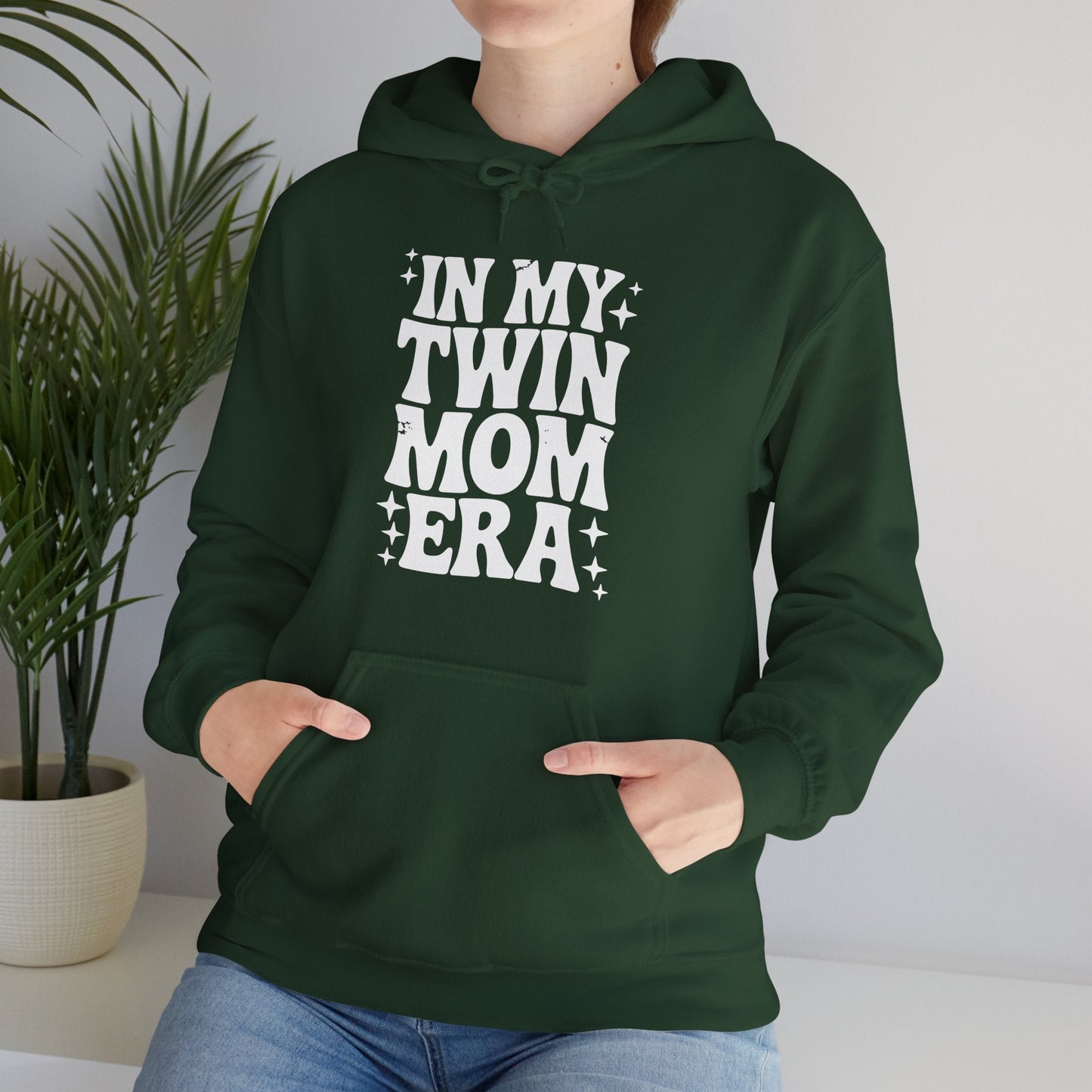 In My Twin Mom Era Funny Twin Mom Mothers Day Hoodie