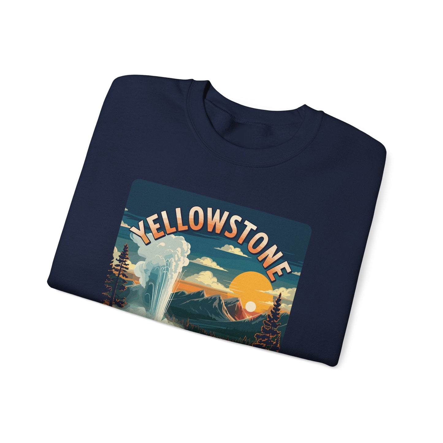Yellowstone Family Road Trip 2025 National Park Outdoor Sweatshirt
