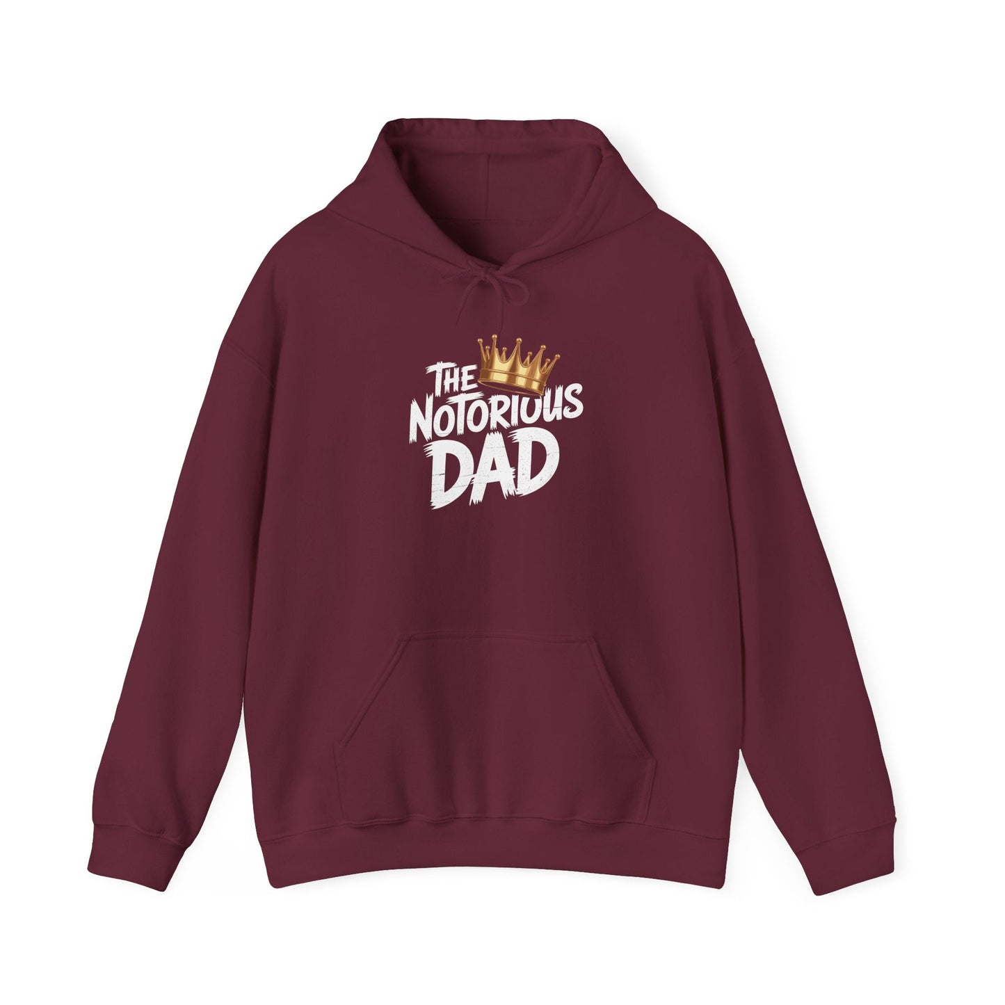 Old School Funny Hip Hop Fathers Day Notorious Dad Hoodie