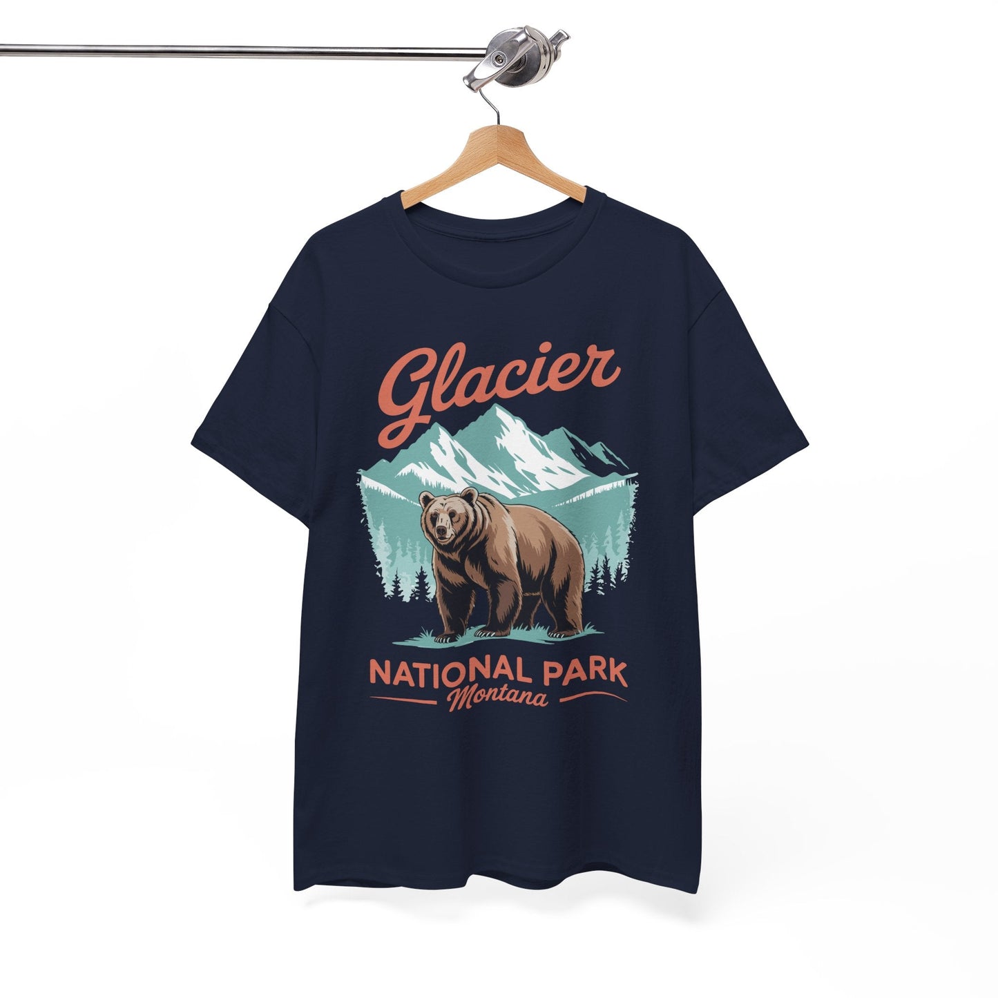 Glacier National Park retro T-Shirt