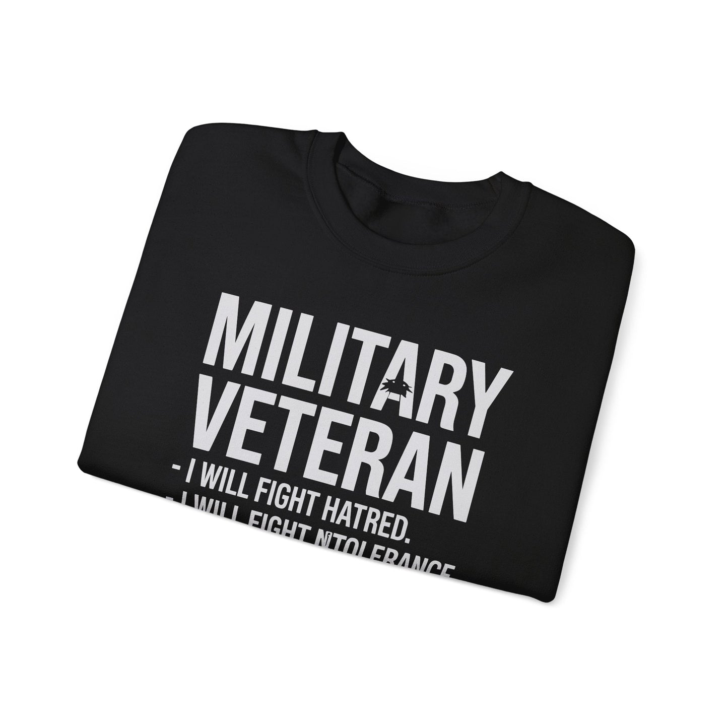 Military Veterans Against Trump 2025 Fight USA Election Sweatshirt