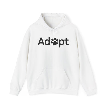 Adopt A Shelter Pet Cat Dog Adoption Animal Rescue Hoodie