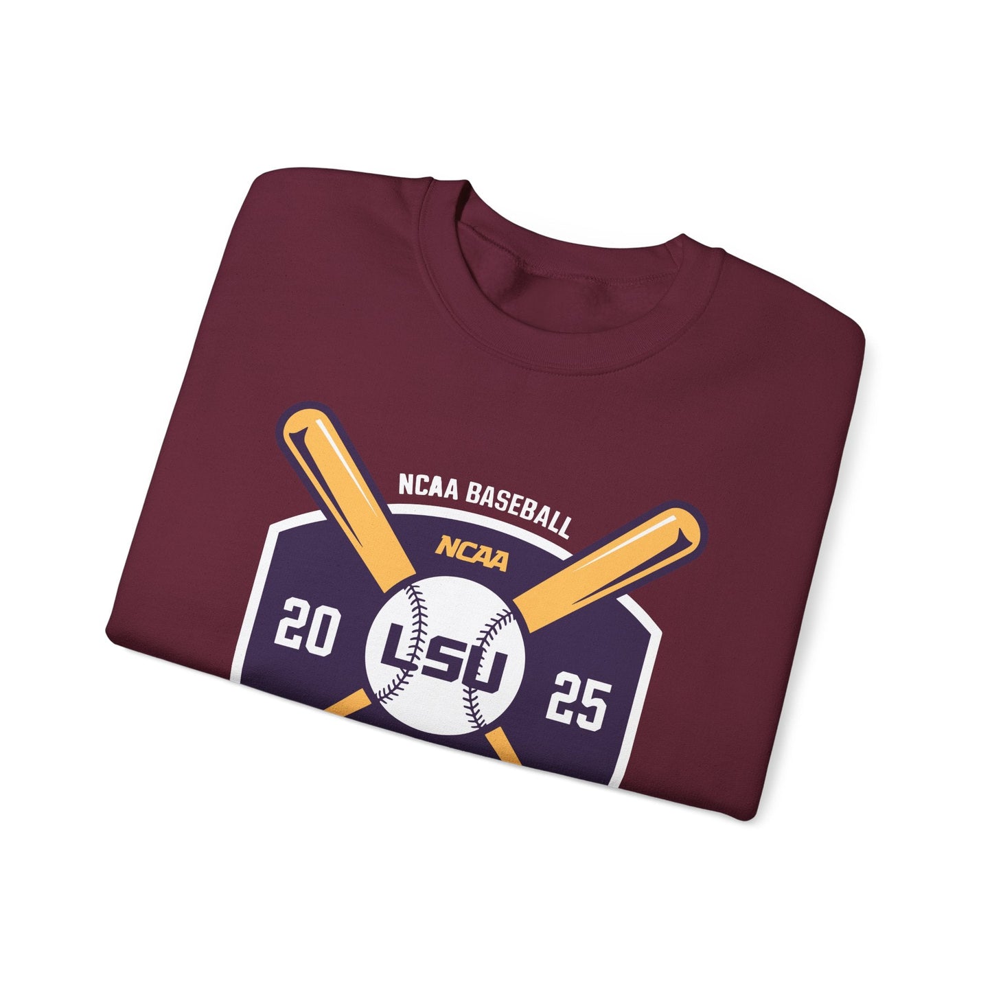 LSU Baseball 2025 National Champions Logo Sweatshirt