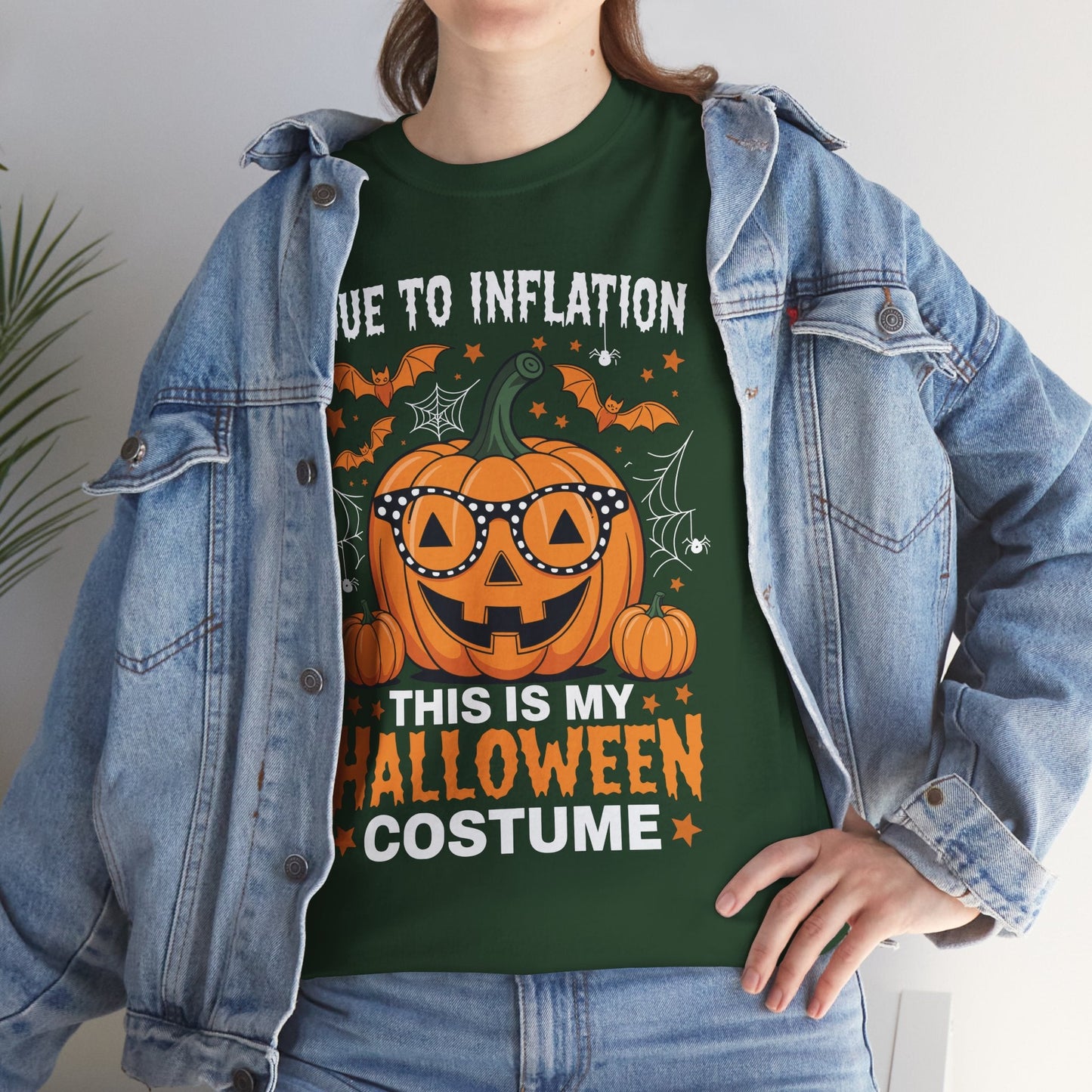 Pumpkin Halloween Costume Men Women Funny Halloween 2025 T-Shirt