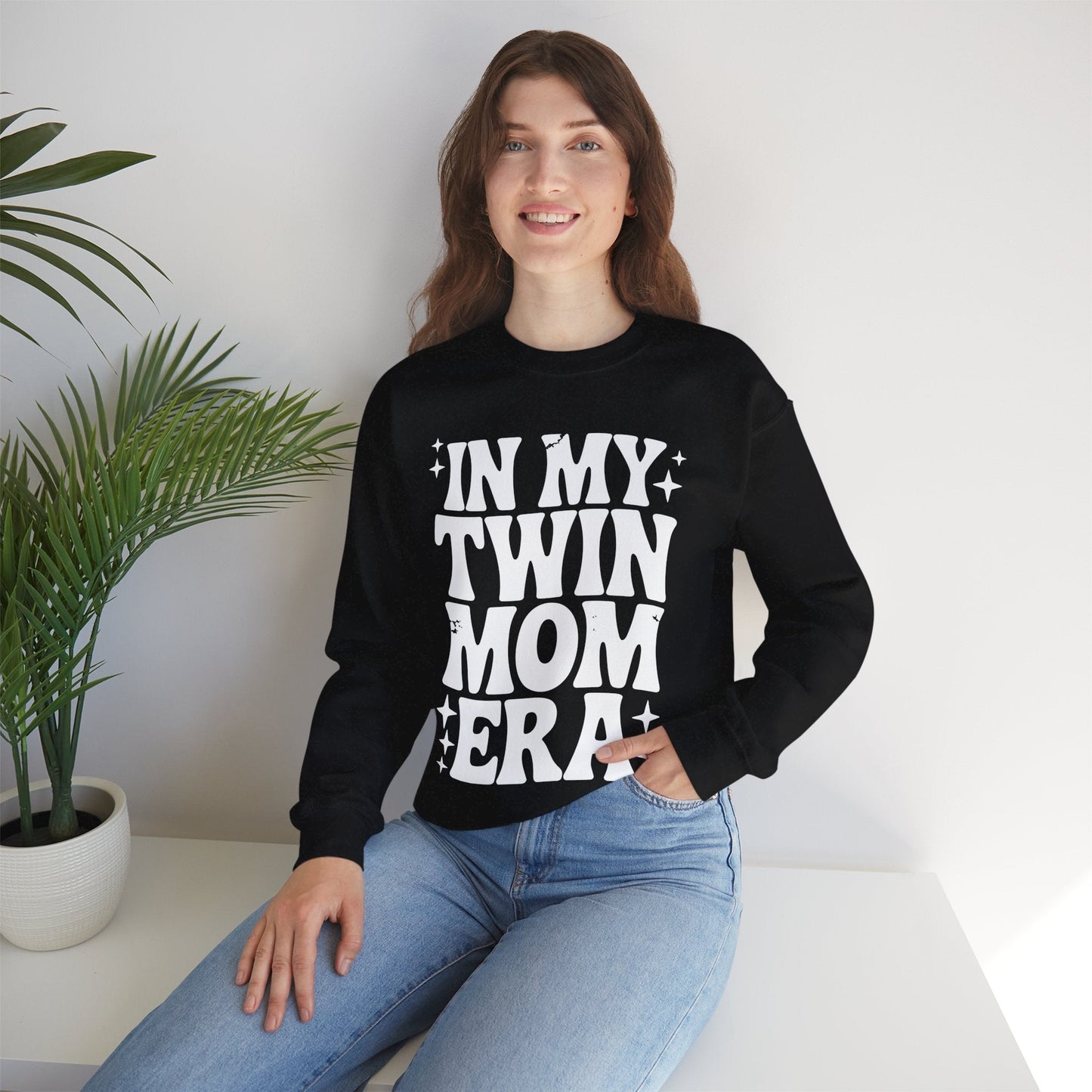 In My Twin Mom Era Funny Twin Mom Mothers Day Sweatshirt
