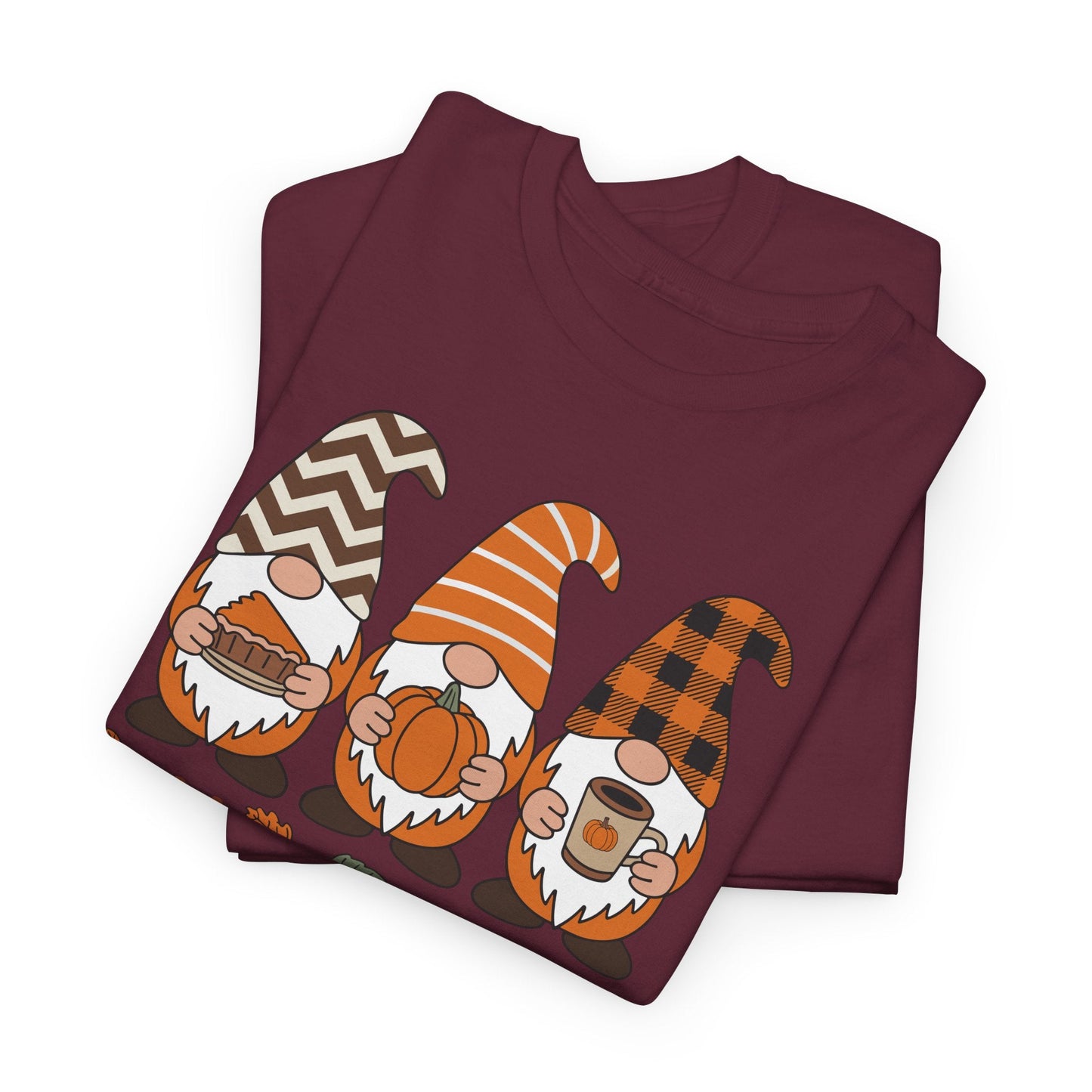 Happy Fall Y'all Gnome Pumpkin Autumn Thanksgiving Men Women T-Shirt