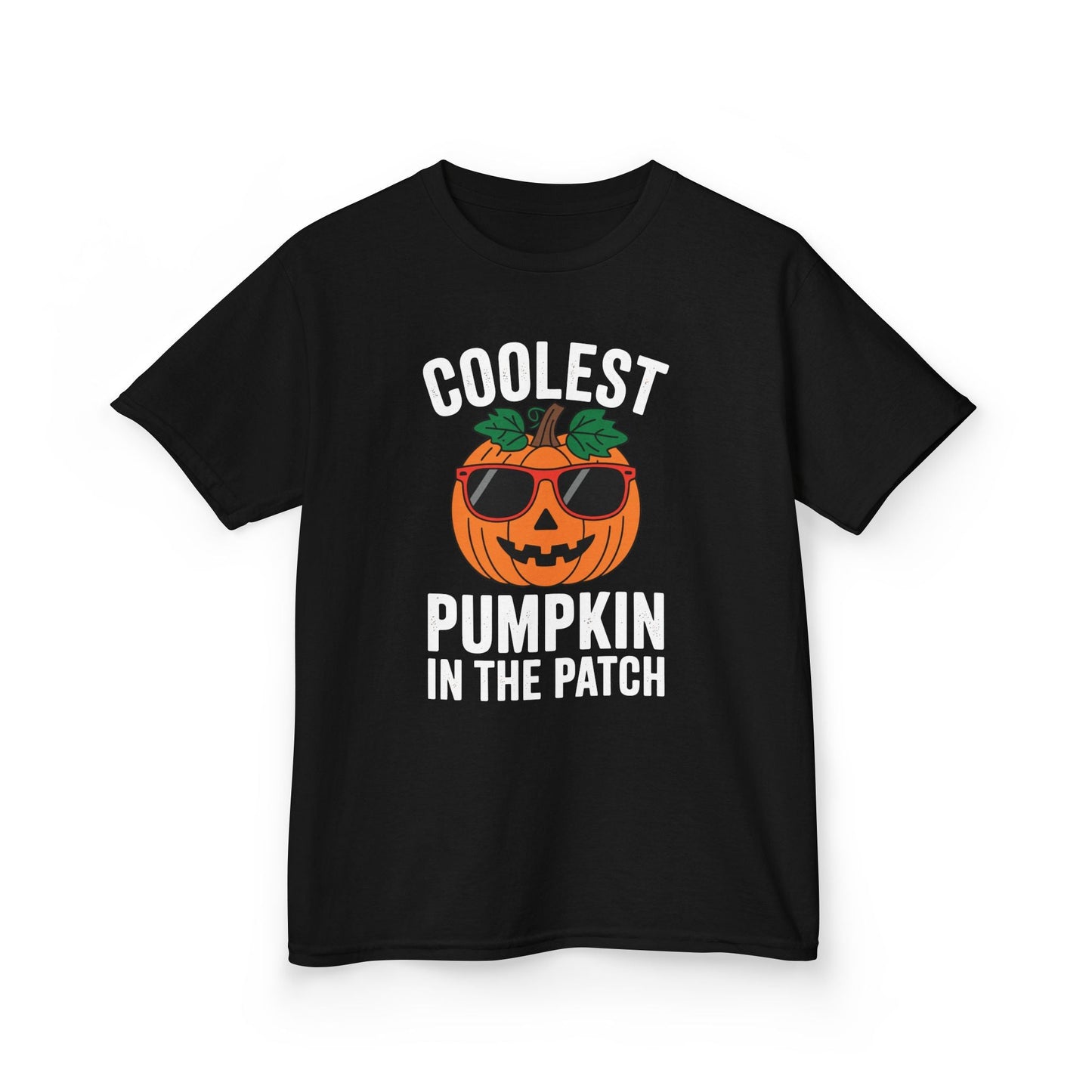 Kids Coolest Pumpkin In The Patch Halloween For Boys Girls T-Shirt