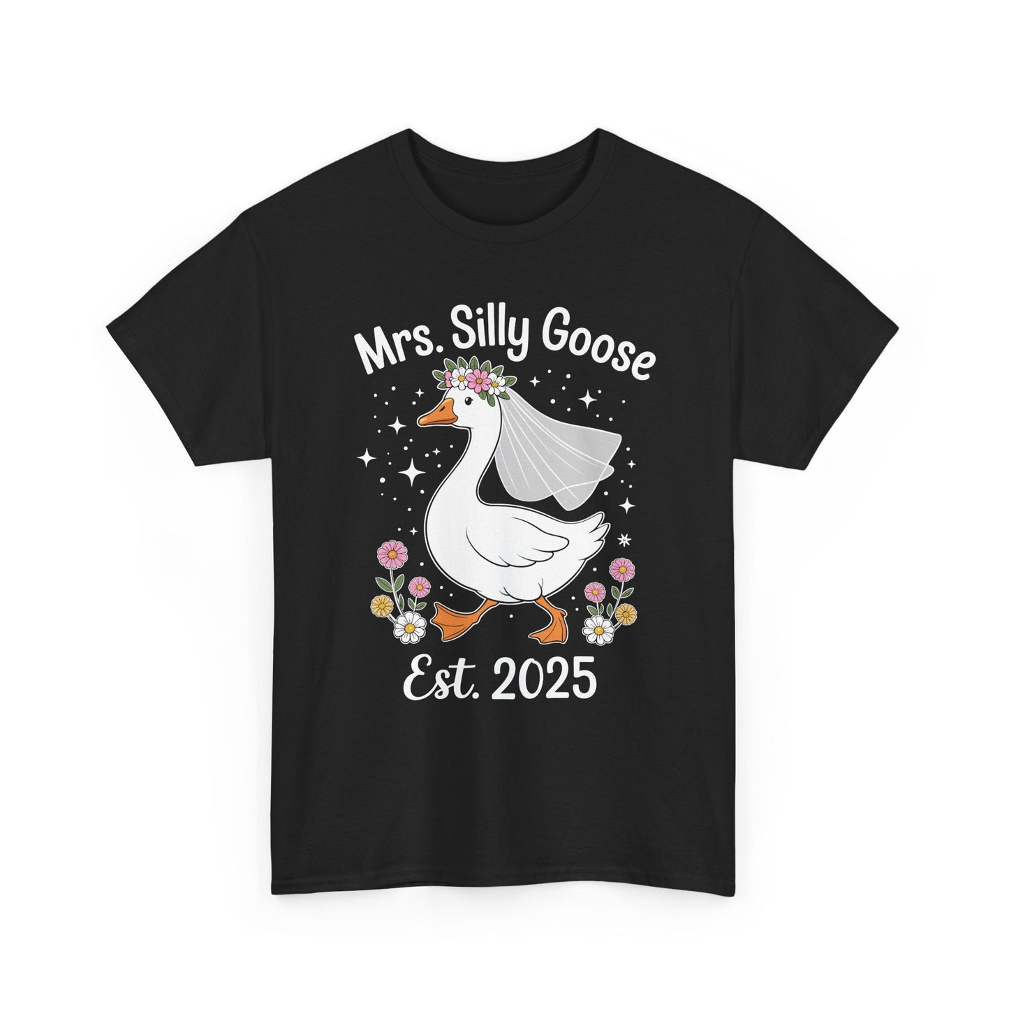 Mrs. Silly Goose Couple Matching Wedding Funny Bride to Be T-Shirt