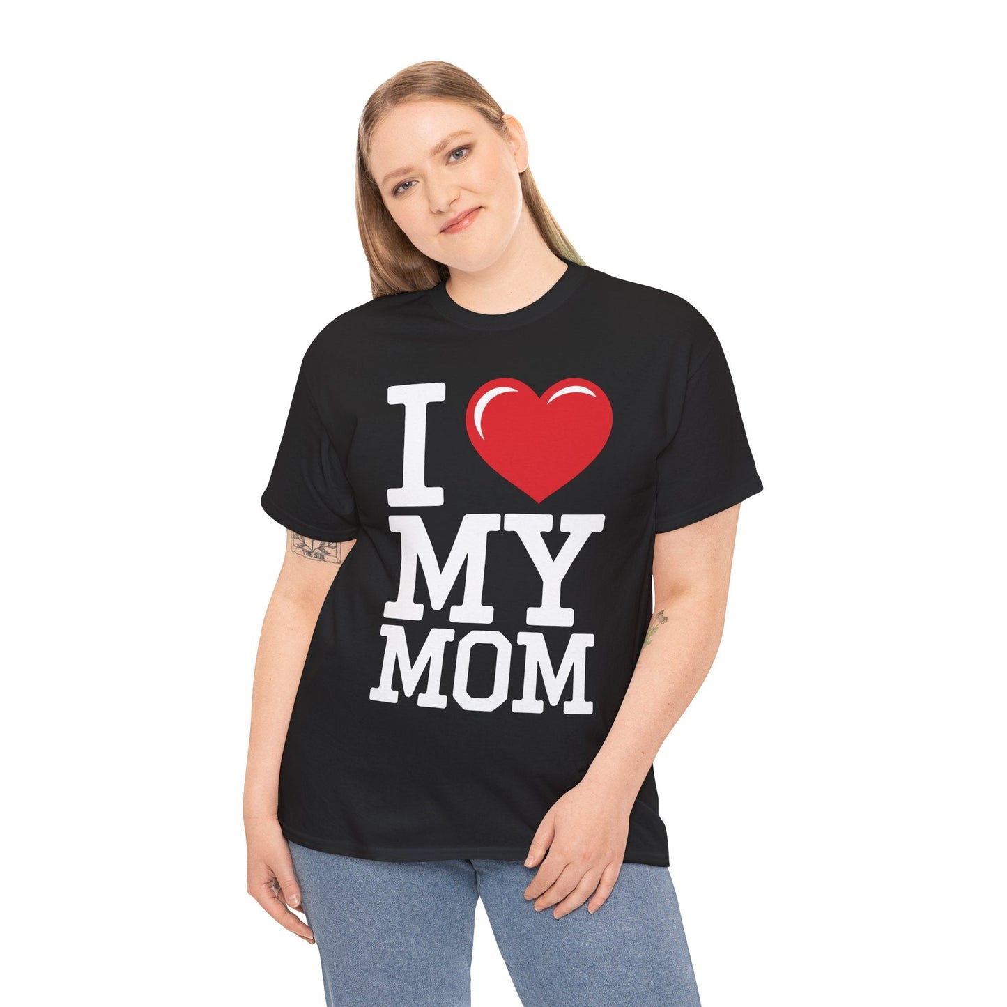 I Love My Mom Mothers Day from Daughter or Son T-Shirt