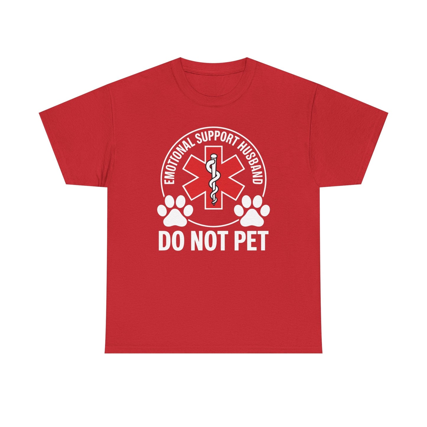 Emotional Support Husband Do Not Pet T-Shirt