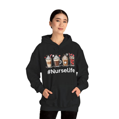 Nurse Life Funny Coffee Nurses Fuel Registered Nurse Medical Hoodie