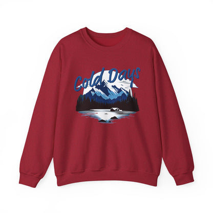 Cold Days Club Retro Aesthetic Sweatshirt