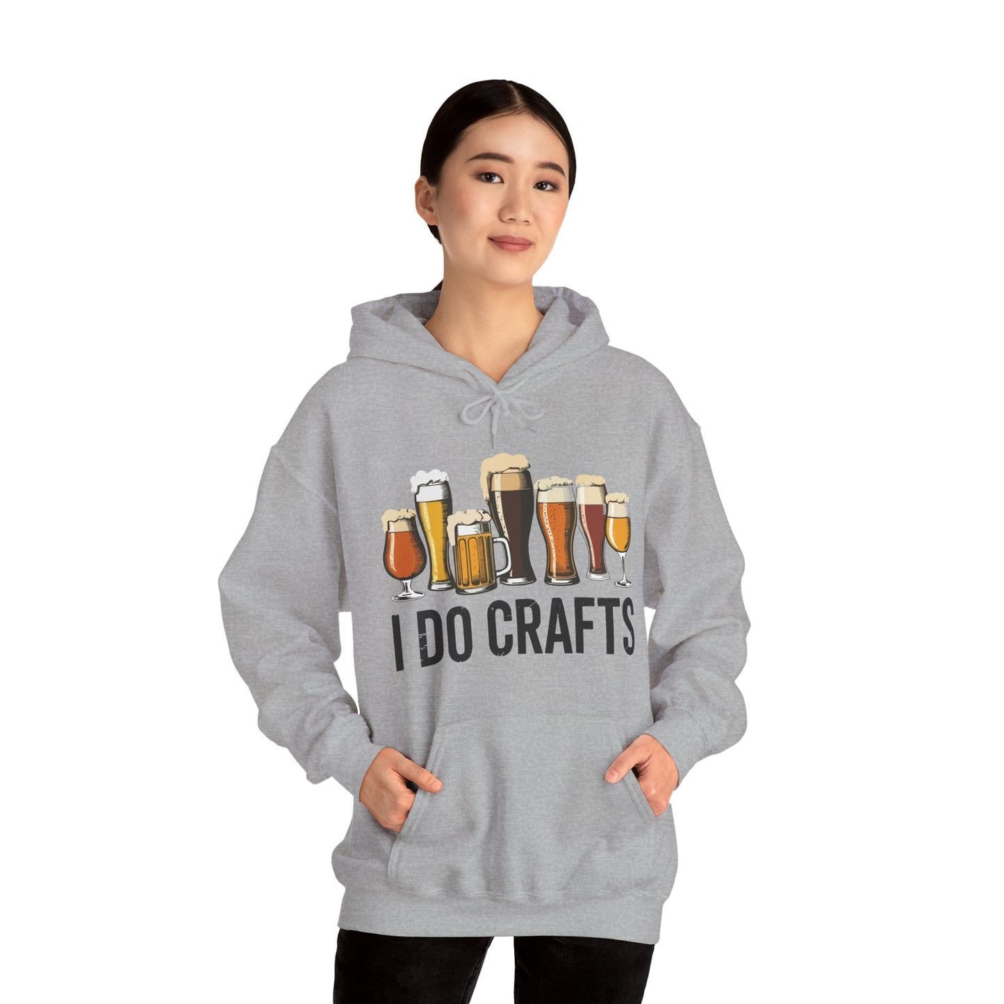 Craft Beer Vintage I Do Crafts Home Brew Art Hoodie